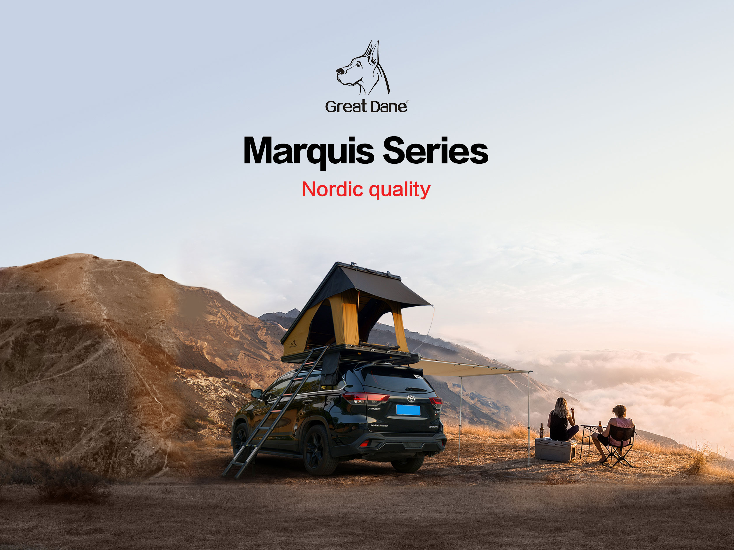 车顶帐篷-大丹犬GreatDane